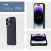 imageNAUTICA Matte Phone Case for iPhone 14 Pro Case with UltraLight Slim Design SoftTouch Finish AntiScratch Shockproof Protective FullBody Phone CoverNavy