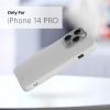 imageNAUTICA Matte Phone Case for iPhone 14 Pro Case with UltraLight Slim Design SoftTouch Finish AntiScratch Shockproof Protective FullBody Phone CoverOff White