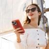 imageNAUTICA Matte Phone Case for iPhone 14 Pro Case with UltraLight Slim Design SoftTouch Finish AntiScratch Shockproof Protective FullBody Phone CoverRed