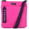 imageNautica Diver Nylon Small Womens Crossbody Bag Purse with Adjustable Shoulder StrapHot Pink