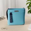 imageNautica Diver Nylon Small Womens Crossbody Bag Purse with Adjustable Shoulder StrapScuba Blue