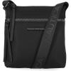 imageNautica Diver Nylon Small Womens Crossbody Bag Purse with Adjustable Shoulder StrapZipper Up Black