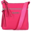 imageNautica Diver Nylon Small Womens Crossbody Bag Purse with Adjustable Shoulder StrapZipper Up Raspberry