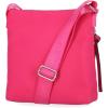 imageNautica Diver Nylon Small Womens Crossbody Bag Purse with Adjustable Shoulder StrapZipper Up Raspberry