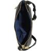 imageNautica Lakeside Signature Jaquard North South Crossbody BagBlack Lattice Quilt