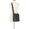 imageNautica Lakeside Signature Jaquard North South Crossbody BagBlack Marquise Quilt