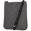 imageNautica Lakeside Signature Jaquard North South Crossbody BagBlack Patent