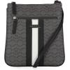 imageNautica Lakeside Signature Jaquard North South Crossbody BagBlack Patent