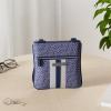 imageNautica Lakeside Signature Jaquard North South Crossbody BagIndigo