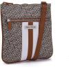 imageNautica Lakeside Signature Jaquard North South Crossbody BagKhaki