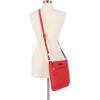 imageNautica Lakeside Signature Jaquard North South Crossbody BagRed