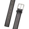imageNautica Mens Casual Leather Belt  Everyday  Classic  Pants  Jeans  Khakis  Chinos  Metal BuckleCasual Overlay  Grey