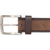 imageNautica Mens Casual Leather Belt  Everyday  Classic  Pants  Jeans  Khakis  Chinos  Metal BuckleCasual Overlay  Tan