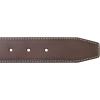 imageNautica Mens Casual Leather Belt  Everyday  Classic  Pants  Jeans  Khakis  Chinos  Metal BuckleEngraved Keeper  Brown