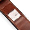 imageNautica Mens Casual Leather Belt  Everyday  Classic  Pants  Jeans  Khakis  Chinos  Metal BuckleEngraved Logo  Tan