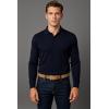 imageNautica Mens Casual Leather Belt  Everyday  Classic  Pants  Jeans  Khakis  Chinos  Metal BuckleJ Class Double Keeper  Tan