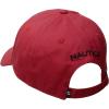 imageNautica Mens Classic Logo Adjustable BaseballCap HatRusted Hull