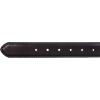imageNautica Mens Double Stitch Dress Leather Belt for Suits and PantsLogo Inlay Double Keeper  Black