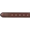imageNautica Mens Double Stitch Dress Leather Belt for Suits and PantsLogo Inlay Double Keeper  Brown