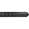 imageNautica Mens Double Stitch Dress Leather Belt for Suits and PantsLogo Inlay Double Stitch  Black