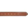 imageNautica Mens Double Stitch Dress Leather Belt for Suits and PantsLogo Inlay Double Stitch  Cognac