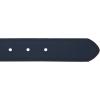 imageNautica Mens Double Stitch Dress Leather Belt for Suits and PantsLogo Inlay Double Stitch  Navy