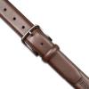 imageNautica Mens Double Stitch Dress Leather Belt for Suits and PantsPerforated  Brown