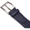 imageNautica Mens Double Stitch Dress Leather Belt for Suits and PantsPerforated Dress  Navy