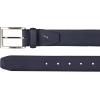 imageNautica Mens Double Stitch Dress Leather Belt for Suits and PantsPerforated Dress  Navy
