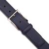 imageNautica Mens Double Stitch Dress Leather Belt for Suits and PantsPerforated Dress  Navy