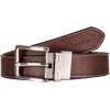 imageNautica Mens Reversible Leather Belt  2in1  Classic  Everyday  Business  Work  Dress  Casual  Metal BuckleCasual Leather  BlackBrown