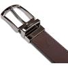 imageNautica Mens Reversible Leather Belt  2in1  Classic  Everyday  Business  Work  Dress  Casual  Metal BuckleEngraved  BrownBlack