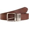 imageNautica Mens Reversible Leather Belt  2in1  Classic  Everyday  Business  Work  Dress  Casual  Metal BuckleEngraved Keeper  BlackBrown