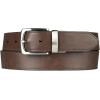 imageNautica Mens Reversible Leather Belt  2in1  Classic  Everyday  Business  Work  Dress  Casual  Metal BuckleFlag Logo  Brown