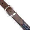 imageNautica Mens Reversible Leather Belt  2in1  Classic  Everyday  Business  Work  Dress  Casual  Metal BuckleFlag Logo  Brown