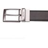 imageNautica Mens Reversible Leather Belt  2in1  Classic  Everyday  Business  Work  Dress  Casual  Metal BuckleGunmetal Logo  BlackCognac