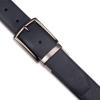 imageNautica Mens Reversible Leather Belt  2in1  Classic  Everyday  Business  Work  Dress  Casual  Metal BucklePebbled  NavyBlack