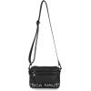 imageNautica Nylon Bean crossbodyBelt Bag adjustable shoulder strapBlack