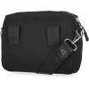 imageNautica Nylon Bean crossbodyBelt Bag adjustable shoulder strapBlack Tonal
