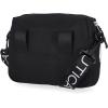 imageNautica Nylon Bean crossbodyBelt Bag adjustable shoulder strapBlackWhite