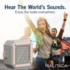 imageNautica S100 True Wireless Outdoor Speaker Portable IPX5 Waterproof Bluetooth Speaker with 2Hour Quick Charge ampamp 30Day Standby Perfect for Camping Beach Backyard ampamp TravelGray  Pink
