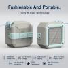 imageNautica S100 True Wireless Outdoor Speaker Portable IPX5 Waterproof Bluetooth Speaker with 2Hour Quick Charge ampamp 30Day Standby Perfect for Camping Beach Backyard ampamp TravelGray  Blue