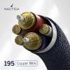 imageNautica USB C to Lighting Cable with LED Light 4FT iPhone Charger Cable Type C to Lightning Cable Fast Charging Cord Compatible with iPhone Airpods and Many More