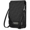 imageNautica Catalina RFID Womens Crossbody Bag Vegan Leather Compact Cell Phone Shoulder Travel Purse HolderBlack Jacquard