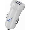 imageNautica Dual Port Car Charger 12W Output 2X USBA Port Quick Charge Compatible with iPhone Android Phones Tablets Powerbanks NavyWhite