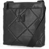 imageNautica Lakeside Signature Jaquard North South Crossbody BagBlack Marquise Quilt