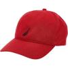 imageNautica Mens Classic Logo Adjustable BaseballCap HatDeck Red