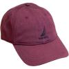 imageNautica mens Classic Logo Adjustable Baseball Cap HatBurgundy