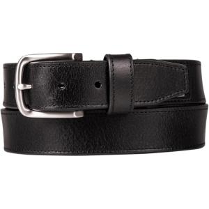 imageNautica Mens Casual Leather Belt  Everyday  Classic  Pants  Jeans  Khakis  Chinos  Metal BuckleEngraved Logo  Black