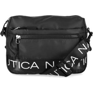 imageNautica Nylon Bean crossbodyBelt Bag adjustable shoulder strapBlack